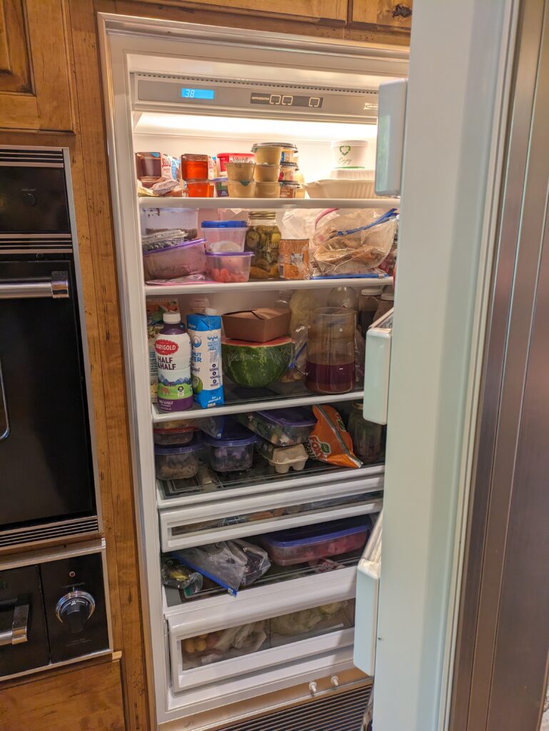 Built-in refrigerator from the original service gallery